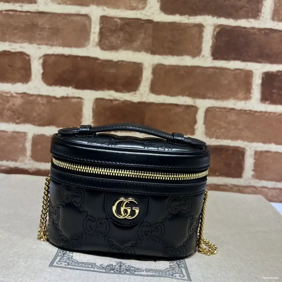 Hyperpeter handle Matelassé mini top bag GG GUCCI 0510